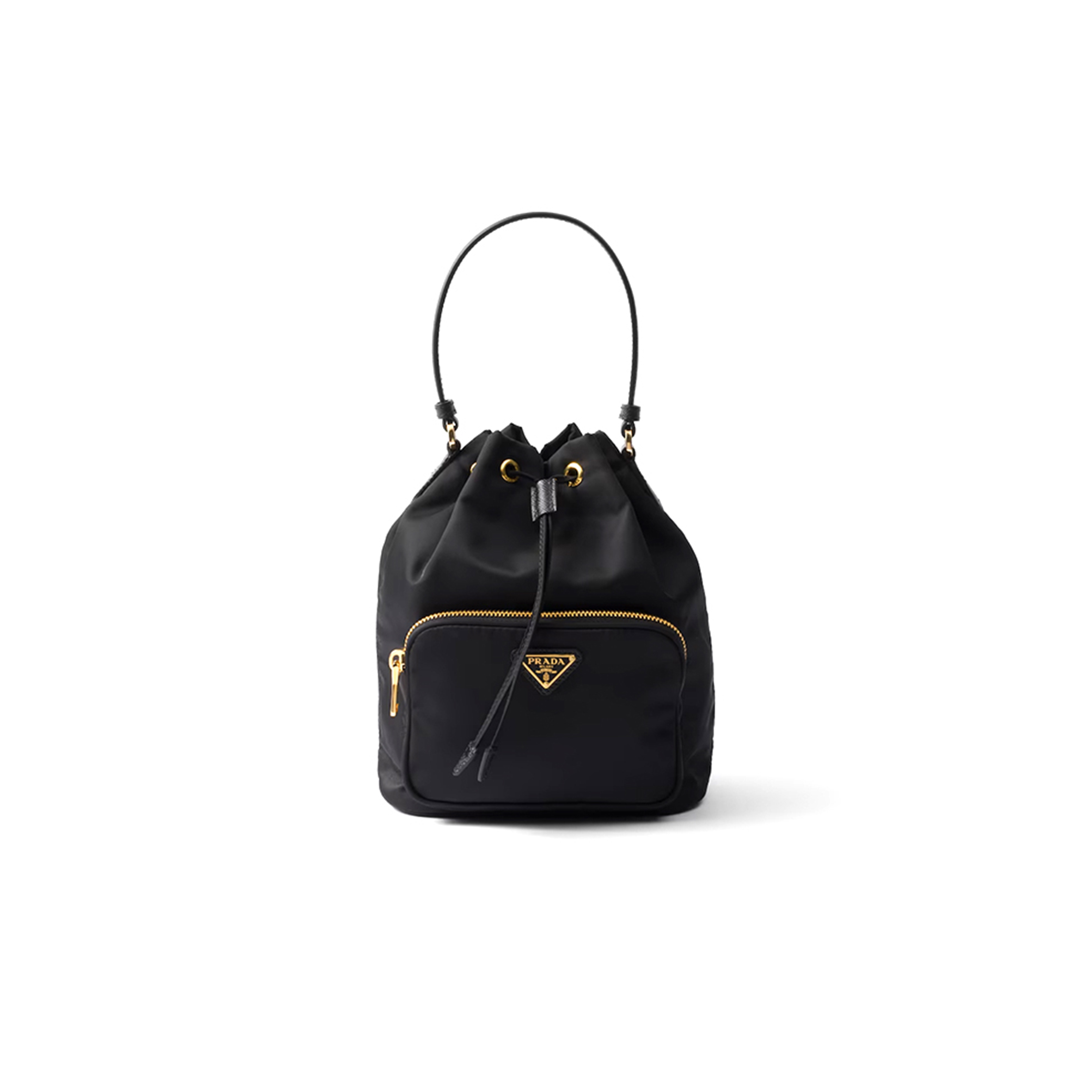 Pra*a duet re-nylon bucket bag 1bh038 (22.5*17.5*12cm)